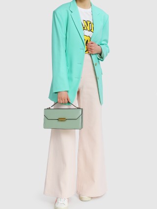 Белая футболка GANNI: фото 1 - Invogue