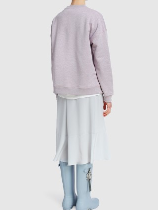 Розовый свитер GANNI: фото 2 - Invogue