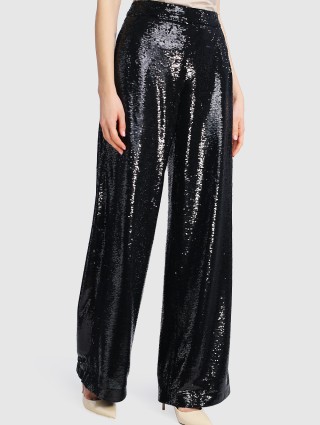 Чёрные брюки JOSEPH: фото 3 - Invogue