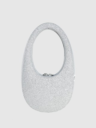 Серебристая сумка COPERNI: фото - Invogue