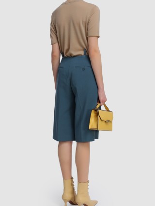 Зелені шорти PUSHBUTTON : фото 2 - Invogue