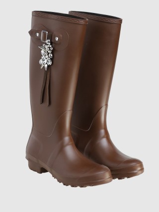 Коричневые сапоги DOROTHEE SCHUMACHER: фото 1 - Invogue