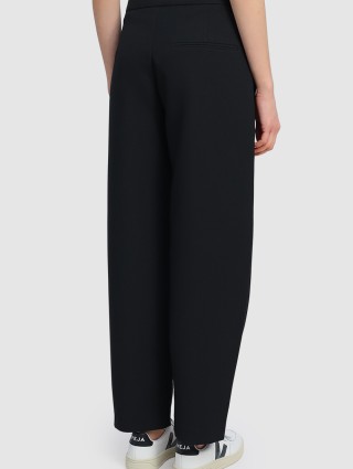 Чёрные брюки TOTEME: фото 4 - Invogue