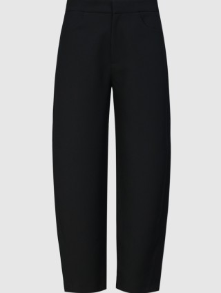 Чёрные брюки TOTEME: фото - Invogue