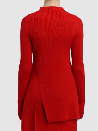 Красный свитер KENZO: фото 4 - Invogue