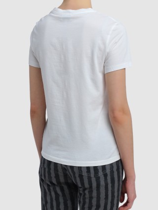 Белая футболка KENZO: фото 4 - Invogue