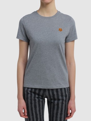 Серая футболка KENZO: фото 3 - Invogue