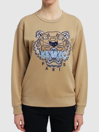 Бежевый свитшот KENZO: фото 3 - Invogue