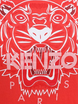 Оранжевая футболка KENZO: фото 5 - Invogue