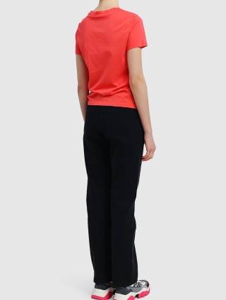 Оранжевая футболка KENZO: фото 2 - Invogue