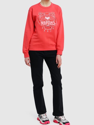 Оранжевый свитшот KENZO: фото 1 - Invogue