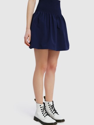 Тёмно-синяя юбка KENZO: фото 3 - Invogue