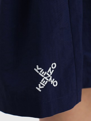 Тёмно-синяя юбка KENZO: фото 5 - Invogue