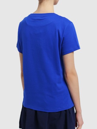 Синяя футболка KENZO: фото 4 - Invogue