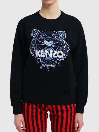Чёрный свитшот KENZO: фото 3 - Invogue