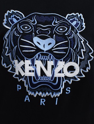 Чёрный свитшот KENZO: фото 5 - Invogue