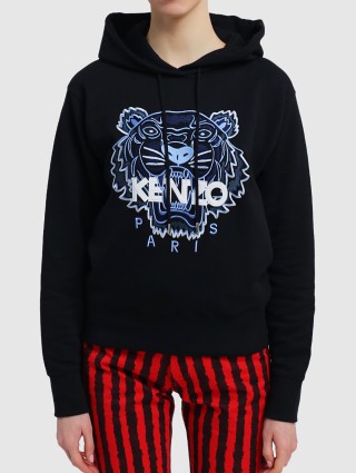 Чёрный свитшот KENZO: фото 3 - Invogue
