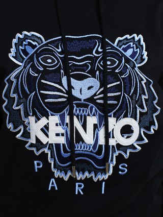 Чёрный свитшот KENZO: фото 5 - Invogue