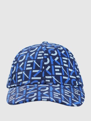 Тёмно-синяя кепка KENZO: фото - Invogue