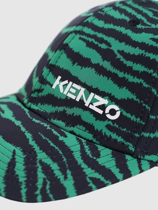 Зелёная кепка KENZO: фото 3 - Invogue