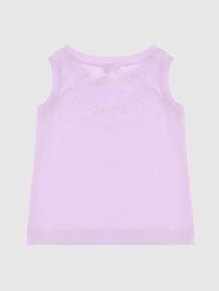 Сиреневая майка MONNALISA: фото 1 - Invogue