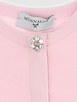 Розовое болеро MONNALISA: фото 2 - Invogue
