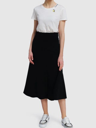 Молочная футболка MARC CAIN: фото 1 - Invogue