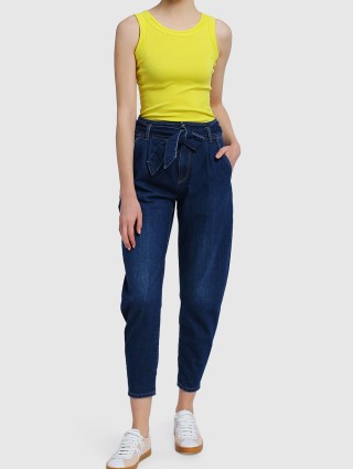 Голубые джинсы MARC CAIN: фото 1 - Invogue