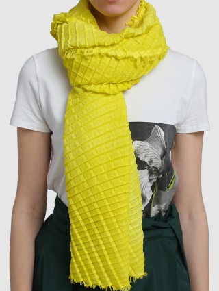 Жёлтый шарф MARC CAIN: фото 1 - Invogue