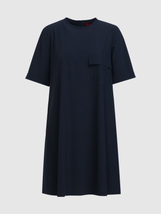 Тёмно-Синее платье MAX&CO: фото - Invogue