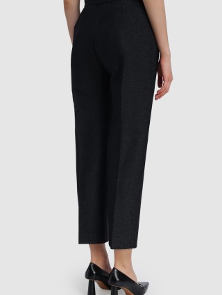 Тёмно-синие брюки MAX&CO: фото 4 - Invogue