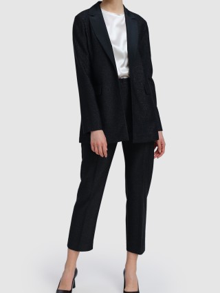 Тёмно-синий пиджак MAX&CO: фото 1 - Invogue