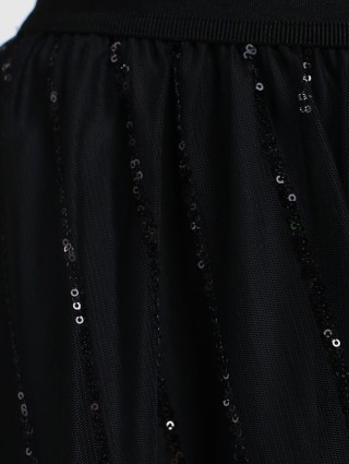 Чёрная юбка MAX&CO: фото 5 - Invogue