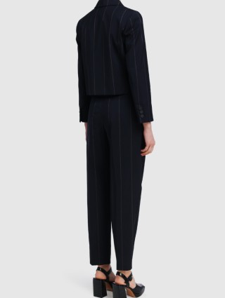 Тёмно-синие брюки MAX&CO: фото 2 - Invogue