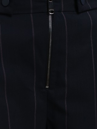 Тёмно-синие брюки MAX&CO: фото 5 - Invogue