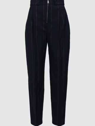 Тёмно-синие брюки MAX&CO: фото - Invogue