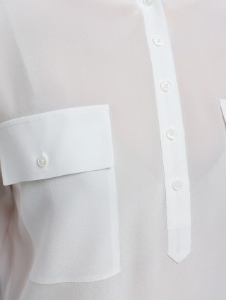Белая рубашка MAX&CO: фото 7 - Invogue