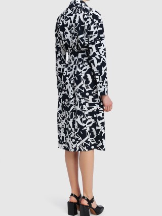 Тёмно-Синее платье MAX&CO: фото 2 - Invogue