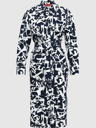 Тёмно-Синее платье MAX&CO: фото - Invogue