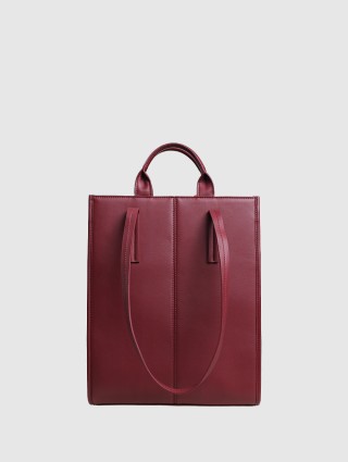 Бордовая сумка MAX&CO: фото 5 - Invogue