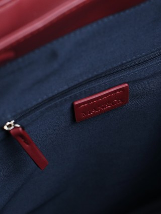 Бордовая сумка MAX&CO: фото 7 - Invogue