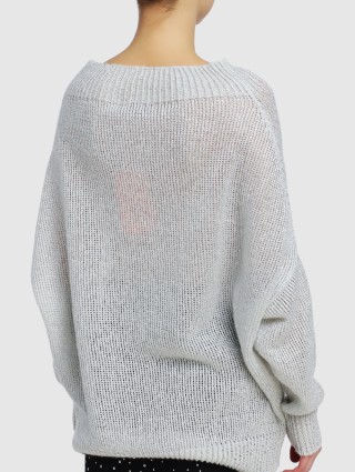 Белый свитер MAX&CO: фото 4 - Invogue