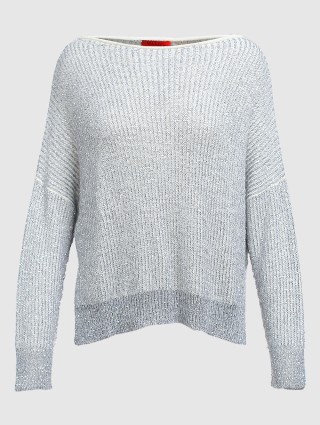 Серебристый свитер MAX&CO: фото - Invogue