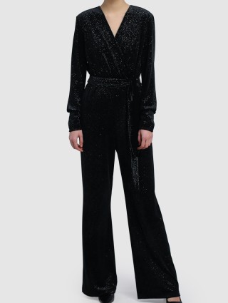 Чёрный комбинезон MAX&CO: фото 1 - Invogue