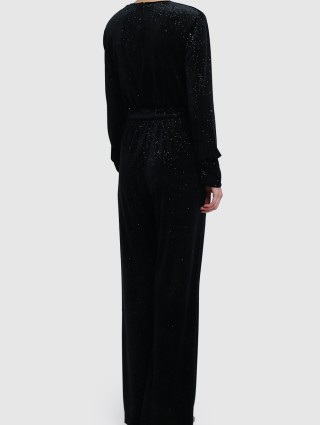 Чёрный комбинезон MAX&CO: фото 2 - Invogue