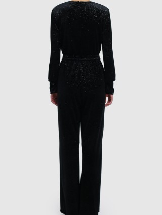 Чёрный комбинезон MAX&CO: фото 4 - Invogue