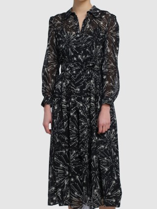 Чёрное платье MAX&CO: фото 3 - Invogue