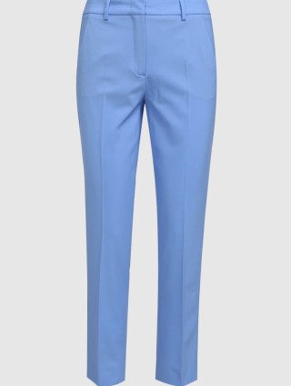 Голубые брюки WEEKEND MAX MARA: фото - Invogue