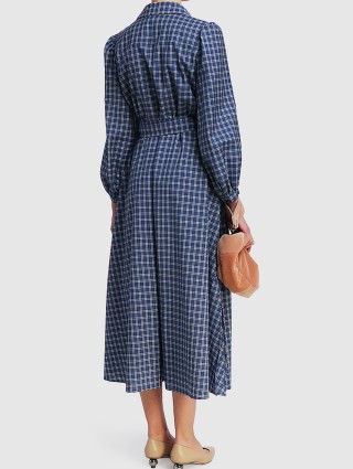 Синее платье WEEKEND MAX MARA: фото 2 - Invogue