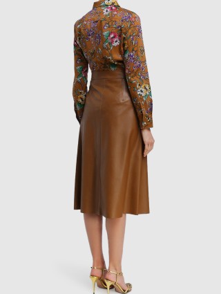 Коричневая рубашка MARELLA: фото 2 - Invogue